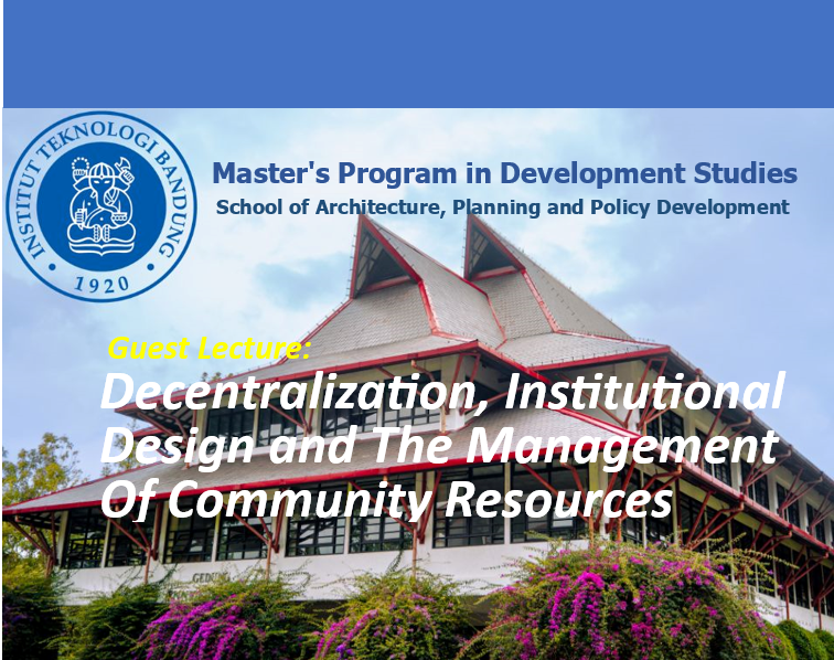 Guest Lecture 2025 Master’s Program in Development Studies